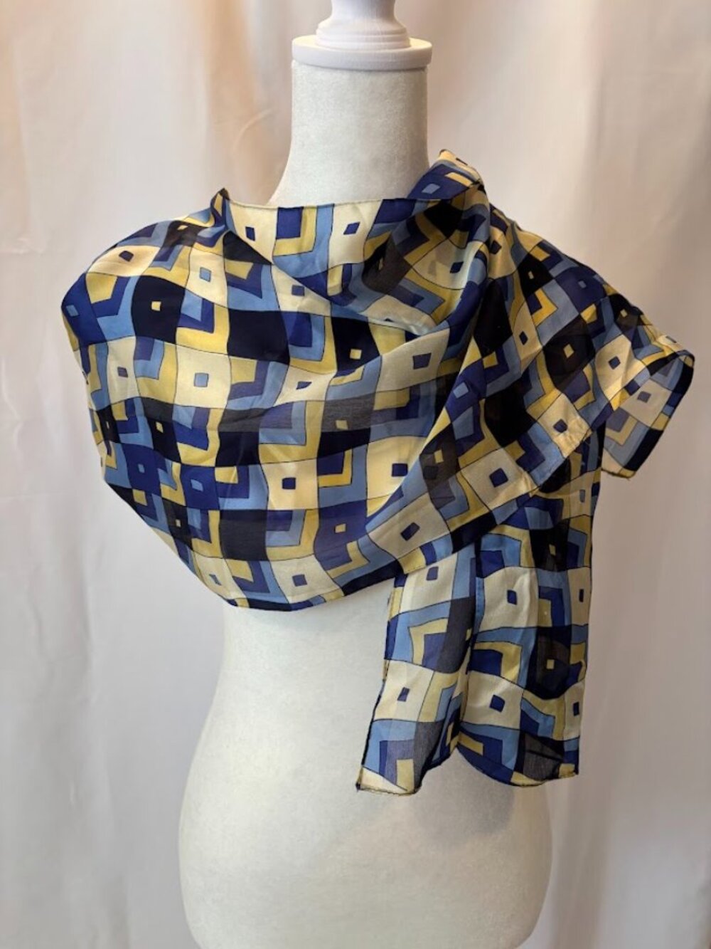 Multicolor Multifunctional Scarf (12" x 58") - Picture 12 of 12